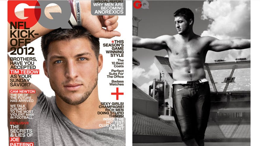 Tim Tebow Jesus Pose In Gq Stirs Controversy On Sports Radio Fox News