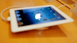 Apple unveiled a -gigabyte version of its fourth-generation iPad tablet, doubling the storage capacity of current models.