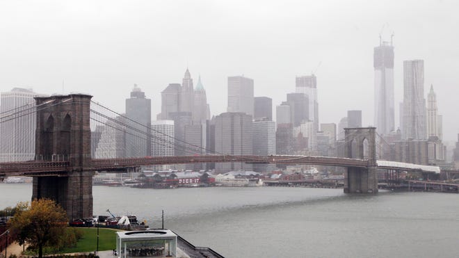 Hurricane Sandy NYC Skyline