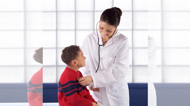 Kid at Doctor