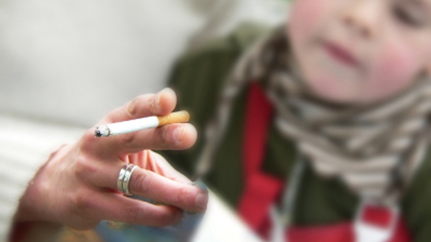 secondhand smoke kid