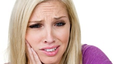 TMJ is actually the abbreviation for the joint that connects the mandible (lower jaw) to the temporal bone (skull). You can feel the joints move when you place your fingers in front of your ears and open and close your mouth.