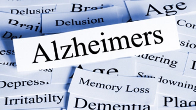 Alzheimers text istock
