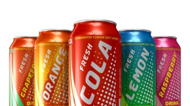 Generic soda cans