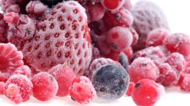 frozen berries