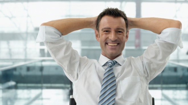 happy businessman