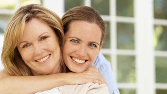 mother and daughter