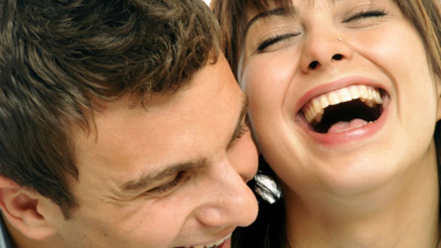 Couple Laughing