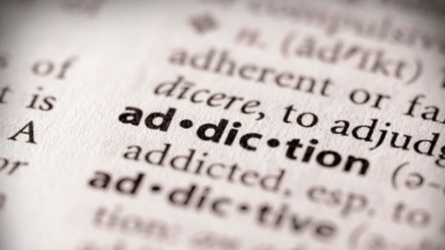 Addiction text iStock