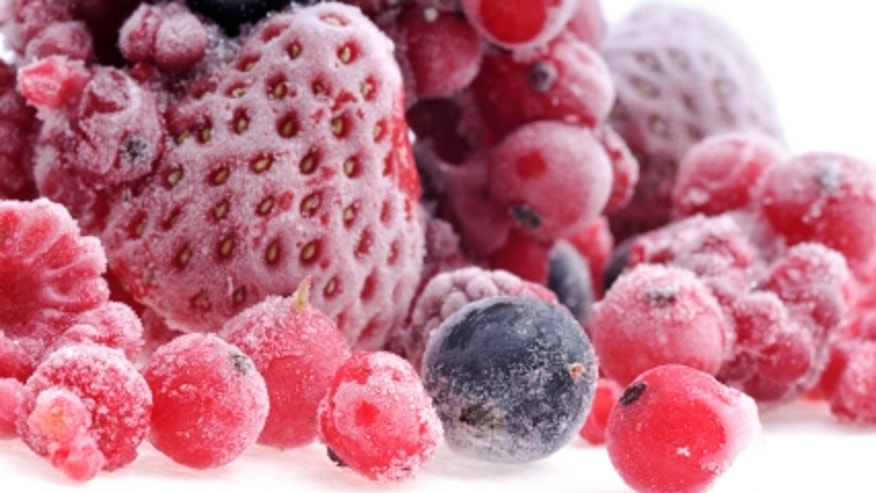 frozen berries