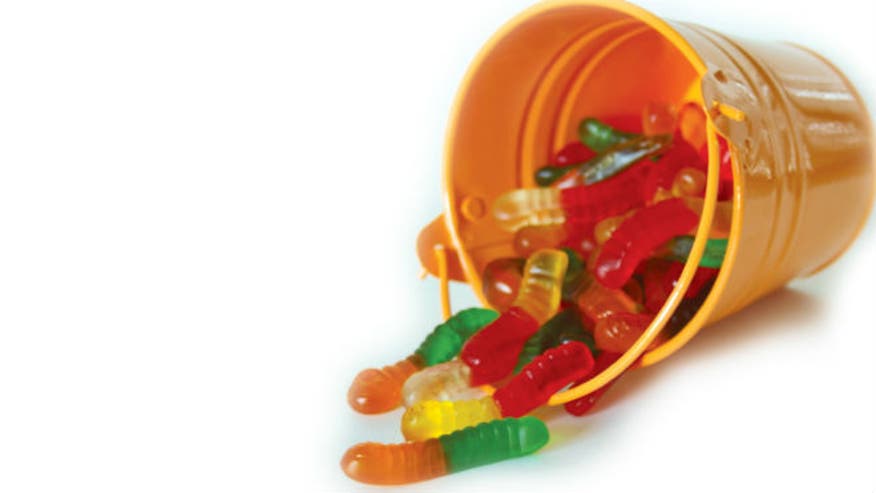 Gummy worms good for kids?
