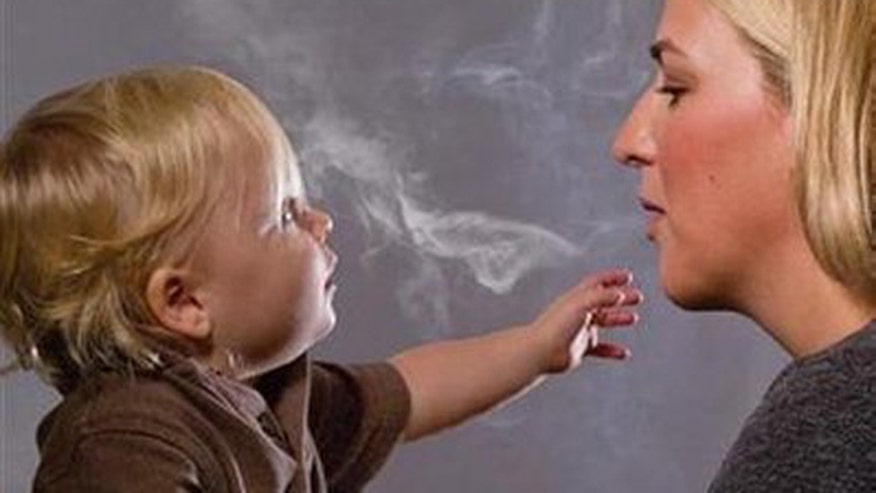 Mom Smoking