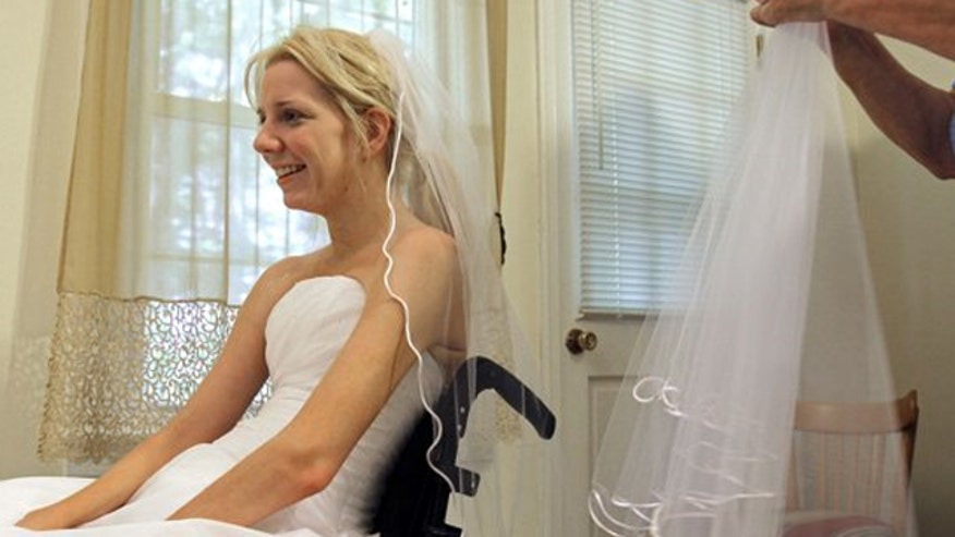 Paralyzed Bride AP