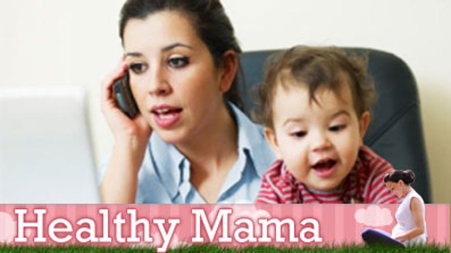 Stressed mom