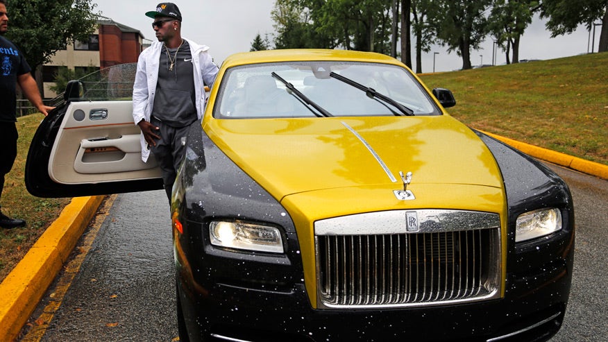 Antonio Brown unveils $300,000 Steelers-themed Rolls Royce