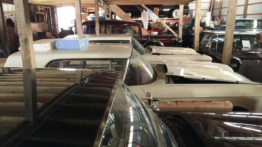 Twenty-eight classic Ford Thunderbirds and more uncovered on Michigan farm