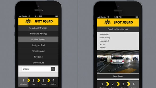 App pays you to spot illegally parked cars