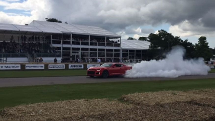 The 2017 Chevrolet Camaro ZL1 could be the ultimate burnout machine