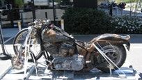 Bike made the trip across the Pacific.