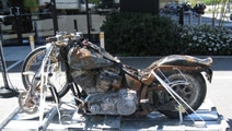 Bike made the trip across the Pacific.