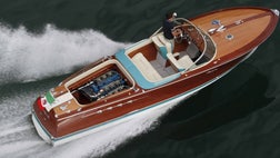 >Rescued from the brink of oblivion, Ferruccio Lamborghini’s powerboat is back on the water. Found rotting in a boatyard this classic wooden powerboat has been subject to meticulous three year restoration. The crowning glory of this project was installing two original Lamborghini V12s. The post Mr. Lamborghini’s custom twin-V12 powerboat is back on the water appeared first on Digital Trends.