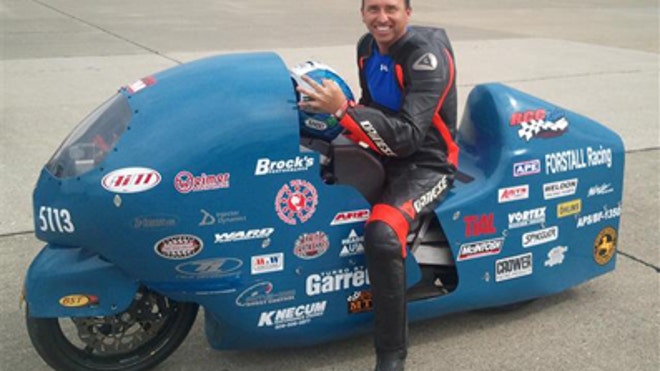 Bill Warner 300 mph motorcycle