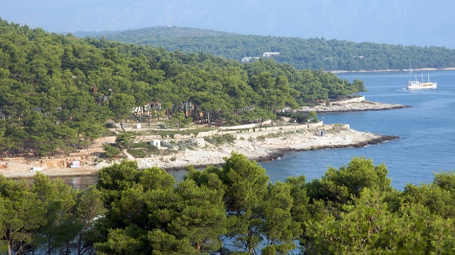 Coastline near Jelsa