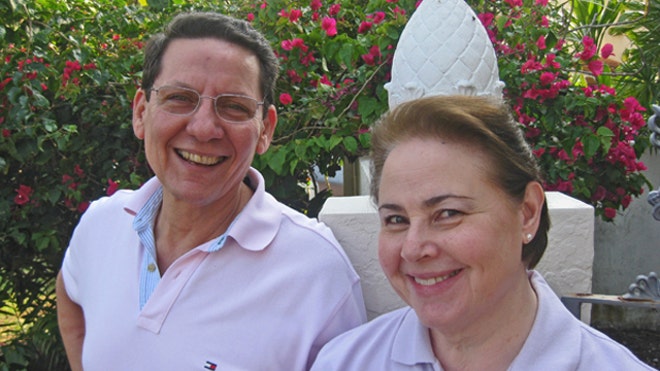 Luis and Lillian Somoza