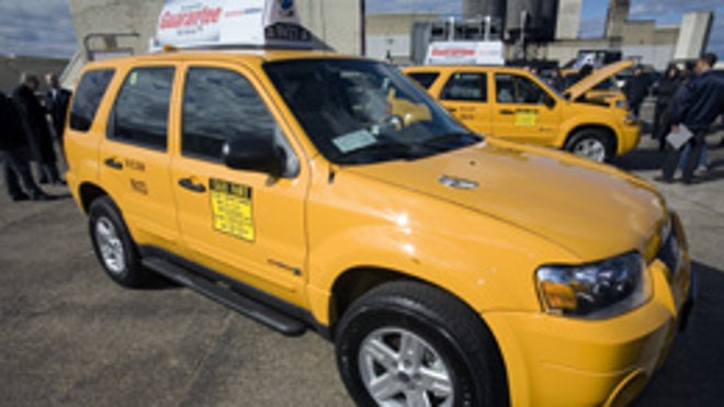 Ford Escape Hybrid NYC Taxi