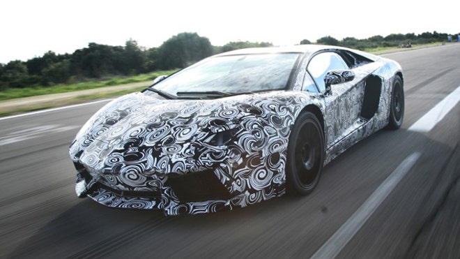 Lamborghini Spy Photo
