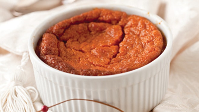 carrot souffl&eacute;
