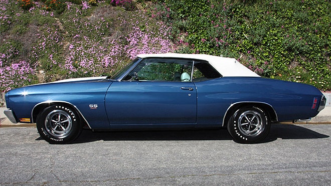 with a very rare and highly desirable 1970 Chevelle LS6 convertible