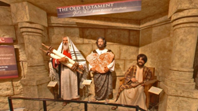 A Scene from the Biblical Authority Room at the Creation Museum