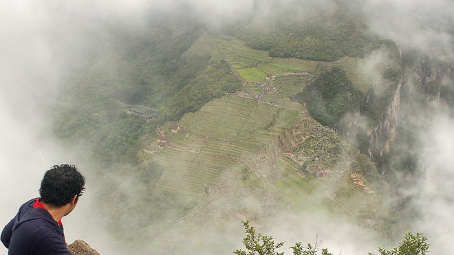 Machu Picchu from above