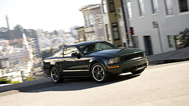 2008 Ford Mustang on the streets of San Francisco