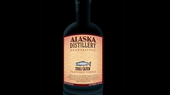 Smoked Salmon Vodka