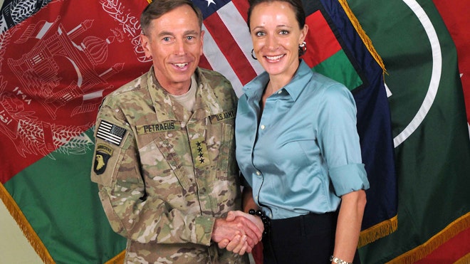 The biographer whose extramarital affair with then-CIA director David Petraeus triggered his resignation says she regrets the relationship.