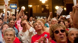 >Teachers from one of Wisconsin’s largest unions have jumped ship -- voting overwhelmingly to abandon the group in the latest in a string of setbacks for the struggling labor movement following Gov. Scott Walker’s union overhaul two years ago.