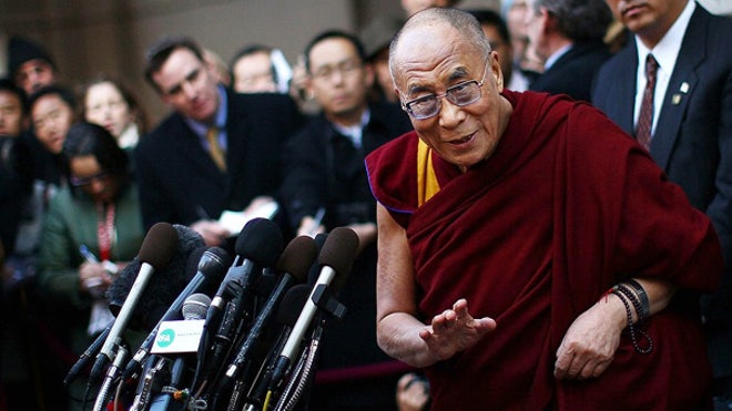 Dalai Lama after Obama meet