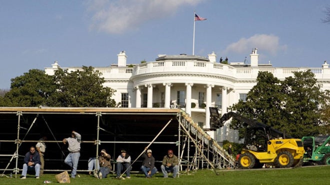State dinner tent