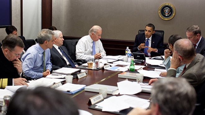 President Obama and his war council