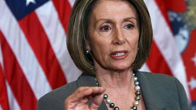 Nancy Pelosi in U.S. Capitol