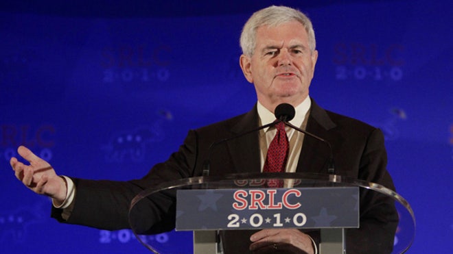 Gingrich at SRLC 2010