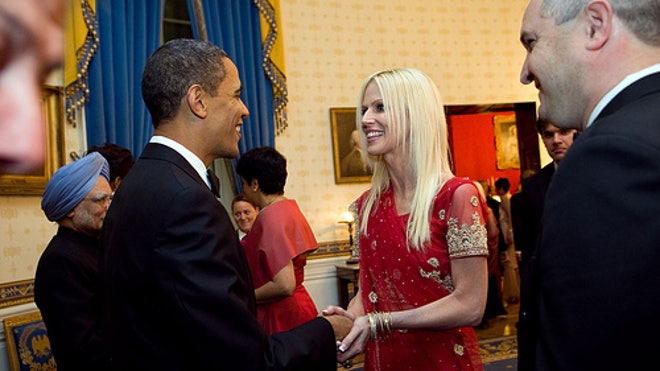 Salahis With the President