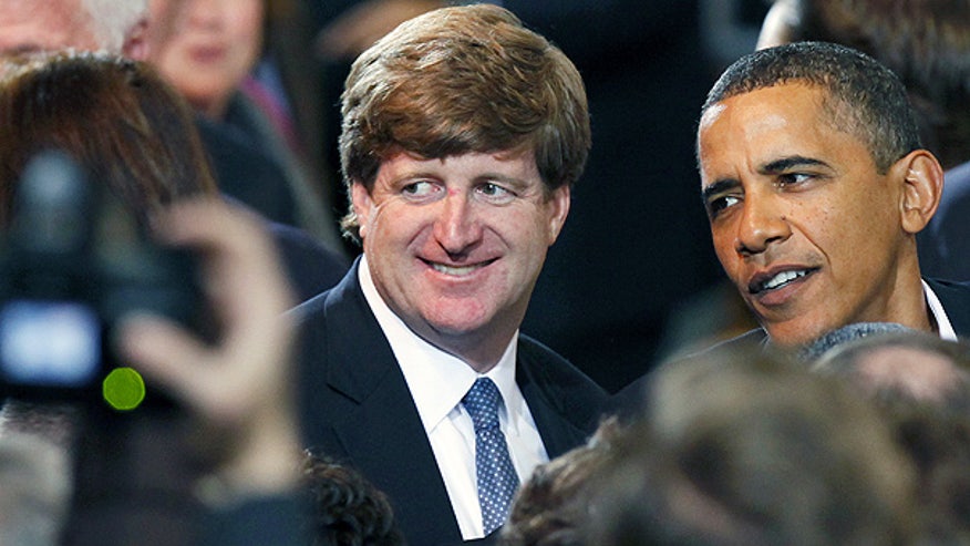 Patrick Kennedy with Obama