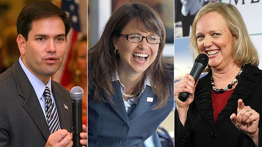 Rubio, O'Donnell, Whitman split