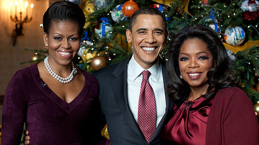 Obamas and Oprah