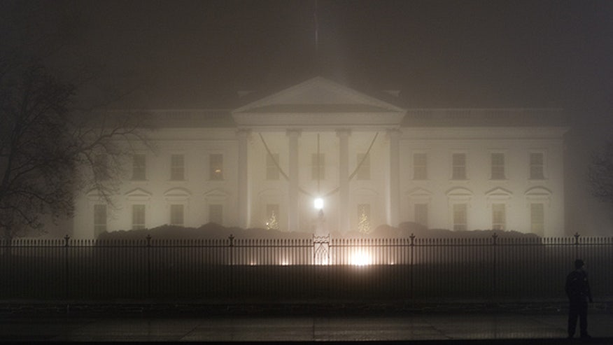 Foggy White House