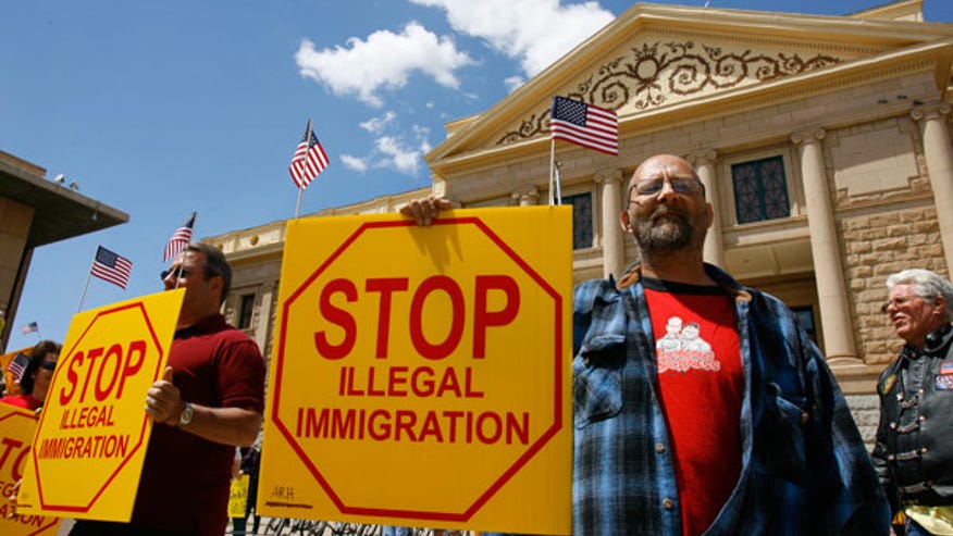Ariz. immigration law supporters