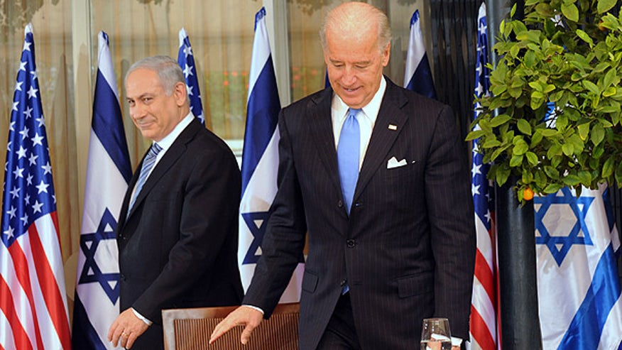 Biden with Netanyahu in Israel